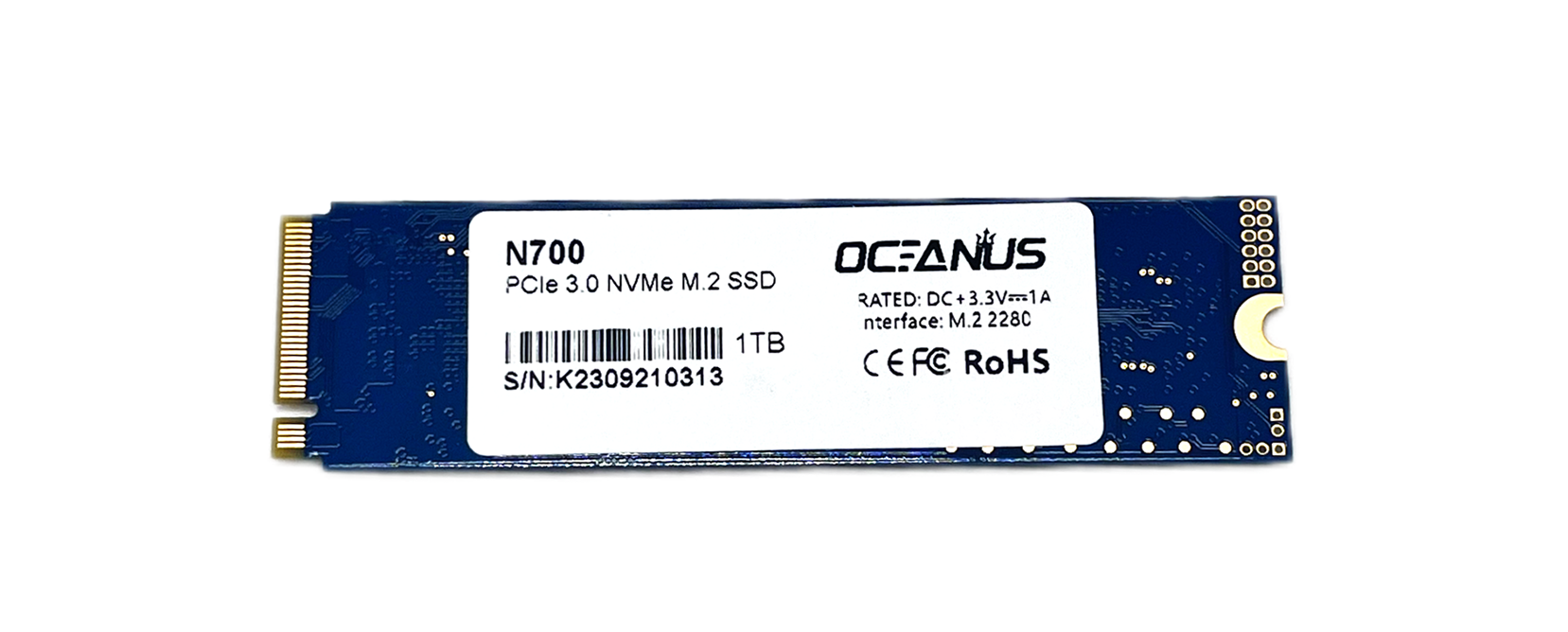 N700 M.2 PCIe3.0 SSD N700 M.2 PCIe3.0 SSD